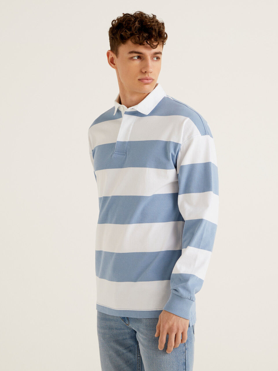 long sleeve polo t