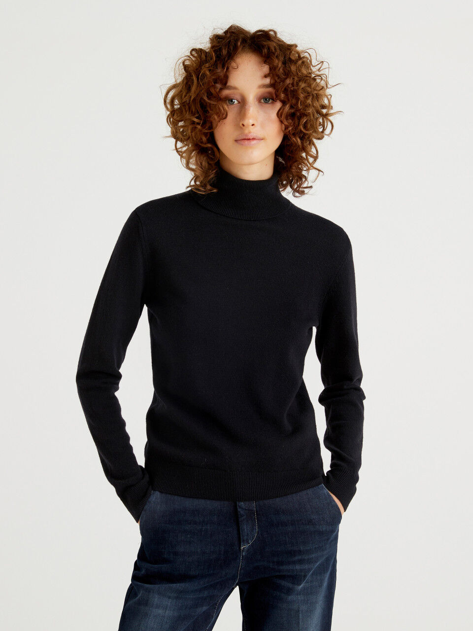 benetton roll neck